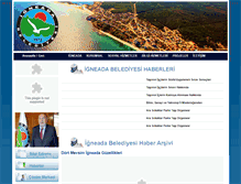 Tablet Screenshot of igneada.bel.tr